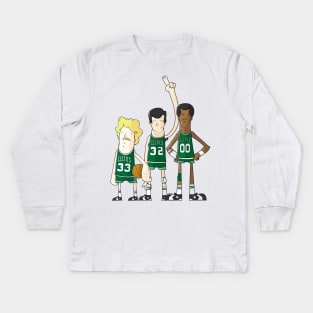 The Big Three Kids Long Sleeve T-Shirt